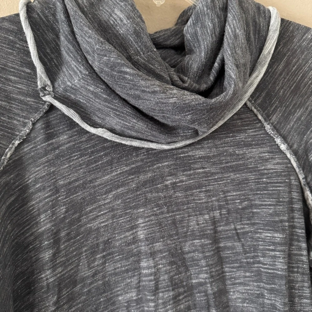 Free People Coccon Cowl Neck Pull over Top size S